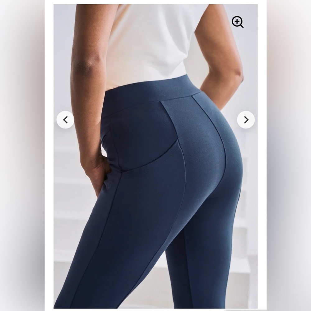Betabrand XS & XSP Navy Journey Skinny Leg Pants Stretch Womens 25” & 27” Inseam - Picture 6 of 16